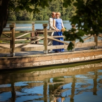 Свадебные фотографии Константина и Натальи «Васильковое настроение»