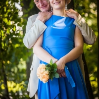 Свадебные фотографии Константина и Натальи «Васильковое настроение»
