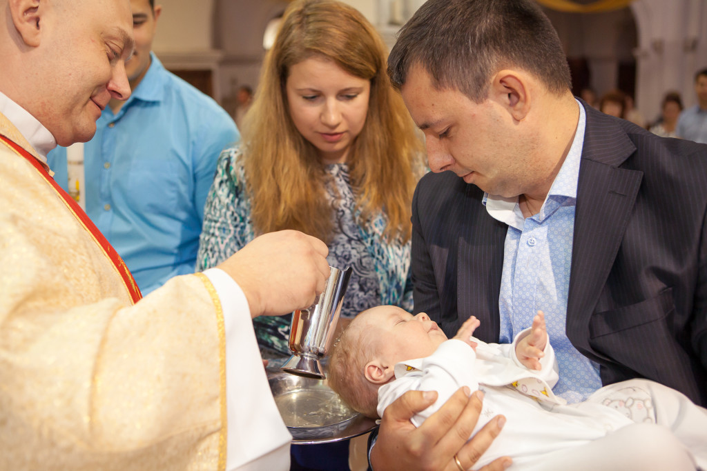 Детские фотосессии в Минске: крещение